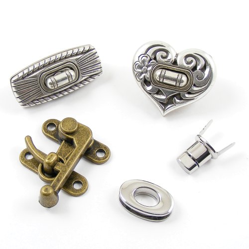 Bag Clasps, Magnetic Press Studs and Turn Buttons