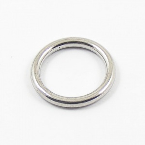 Solid Stainless Steel Ring 18mm