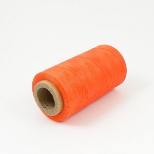 0.8mm  Waxed & Braided Thread Orange 300M