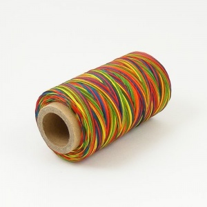 0.8mm Waxed & Braided Polyester Rainbow Thread 300m