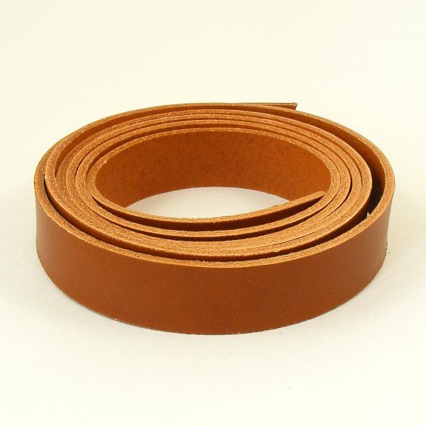 2.83mm Mid Tan Vegetable Tanned Leather Strip artisanleather.co.uk