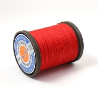 SALE 0.45mm Amy Roke LINEN Thread Red 25
