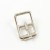 16mm HEAVY Nickel Plated Whole Roller Buckle