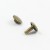 9mm Double Cap Antiqued Brass Rivets Pack of 100