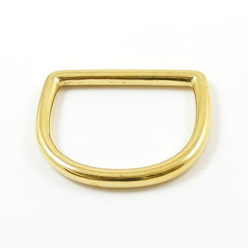Brass and Brass Plated D Rings