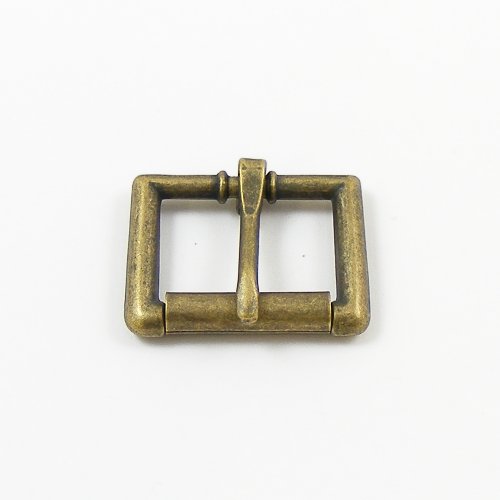 Cast Single Roller Buckles - Antiqued Effect