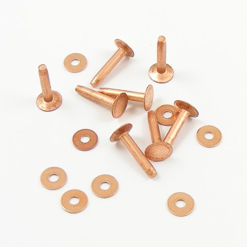 Copper / Brass Rivets  with Washers