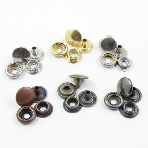 Large Press Studs 15mm Cap / Line 24 Size