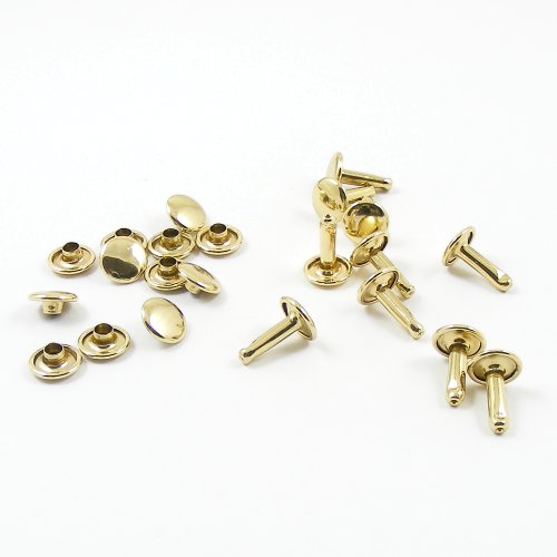 SOLID Brass Tubular Rivets