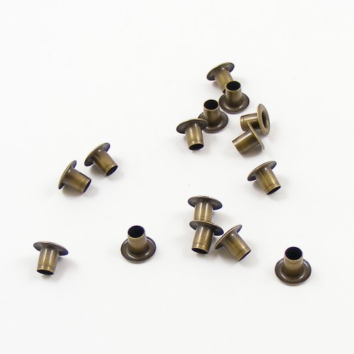 Eyelets - Antiqued Brass Effect