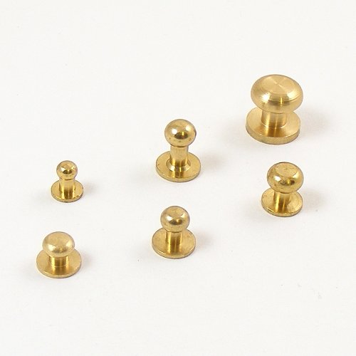 Brass Sam Browne Studs