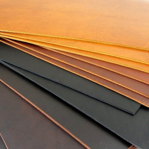 Color Full Grain Cowhide Genuine Vegetable Tanned Leather Craft