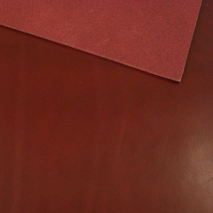 1.5-1.7mm Burgundy Lamport Leather A4