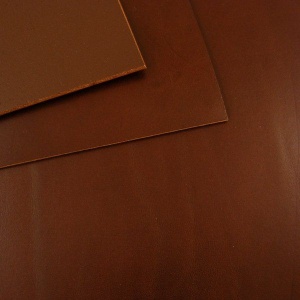 2 - 2.5mm Chestnut Brown Lamport Leather 30x60cm