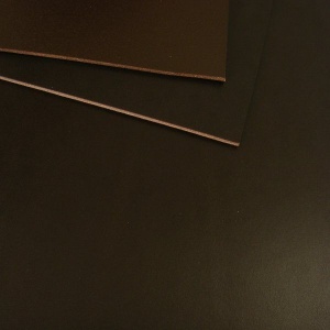 2 - 2.5mm Dark Brown Lamport Leather 30 x 60cm