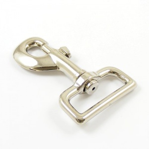 38mm Nickel Plated Trigger Clip Square Eye