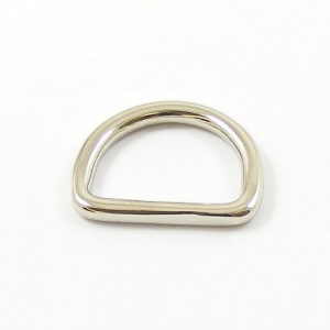 19mm 3/4'' Nickel Silver Shallow  D Ring