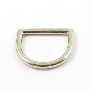 25mm 1'' Nickel Silver Deep D Ring