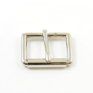 32mm 1 1/4'' Nickel Plated Roller Buckle