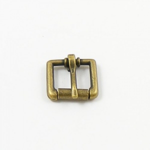 12mm 1/2'' Antique Finish Single Roller Buckle