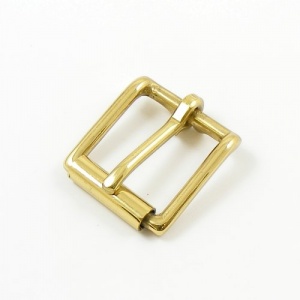 Solid Brass Roller Belt Buckle 1 Inch 25mm