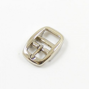 1/3 OFF 12mm Nickel Plated Double Bar Buckle