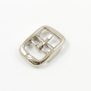 Cavesson Double Bar Buckle Nickel Plated 16mm