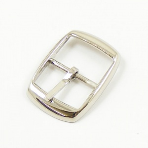 TO CLEAR 25mm Lightweight Whole Belt Buckle Nickel Plate