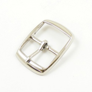 TO CLEAR 32mm Lightweight Whole Belt Buckle Nickel Plate