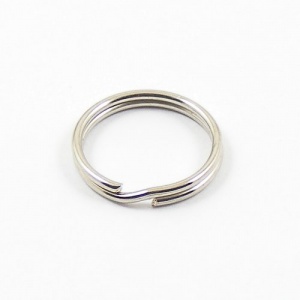 1/3 OFF 19mm Nickel Plated Split Rings x 10