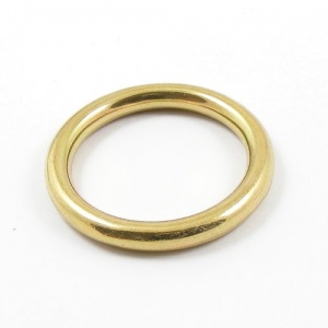 Solid hotsell brass rings