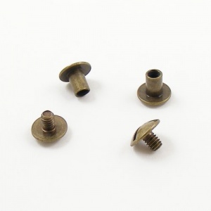 6mm Antiqued Effect Ivan Joining Screws - Pack of 10