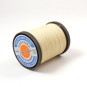 SALE 0.45mm Amy Roke LINEN Thread Cream 02