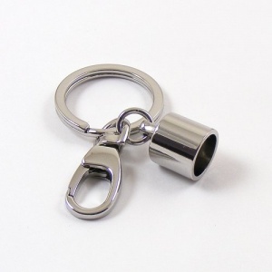 Tassel Cap & Clip Key Ring