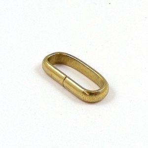 Brass Belt Loop - Strip Formed - 19mm