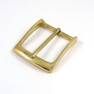 Solid Brass Midtown Belt Buckle 1 1/2'' 38mm