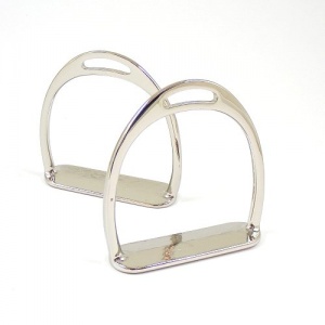 Nickel Silver Rocking Horse Stirrups