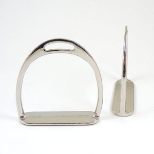 Nickel Silver Rocking Horse Stirrups