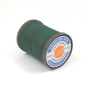 0.65mm Amy Roke LINEN Thread Green 17