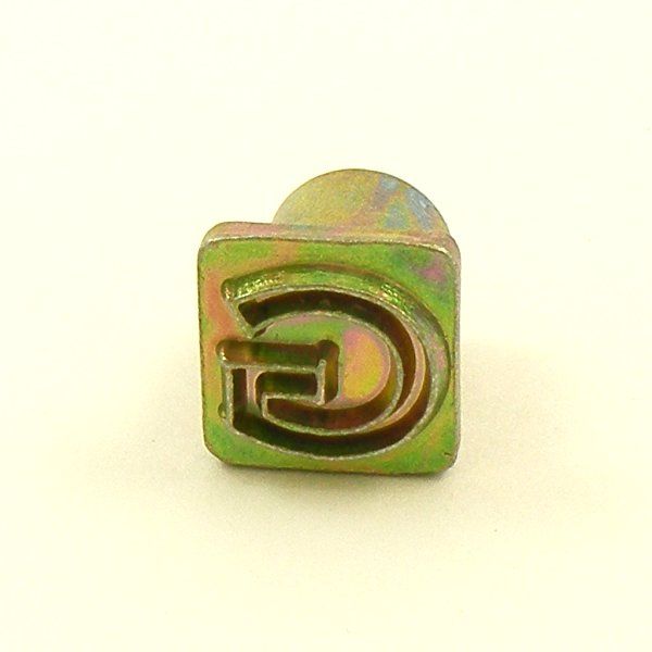 12mm Modern Letter G Embossing Stamp artisanleather.co.uk