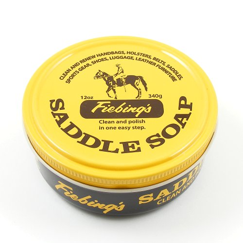 Saddle Soap Large Tin Yellow artisanleather.co.uk