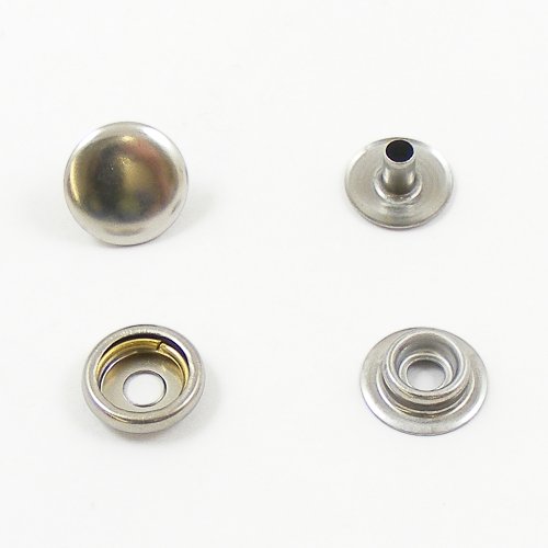 15mm Stainless Steel Press Studs artisanleather.co.uk