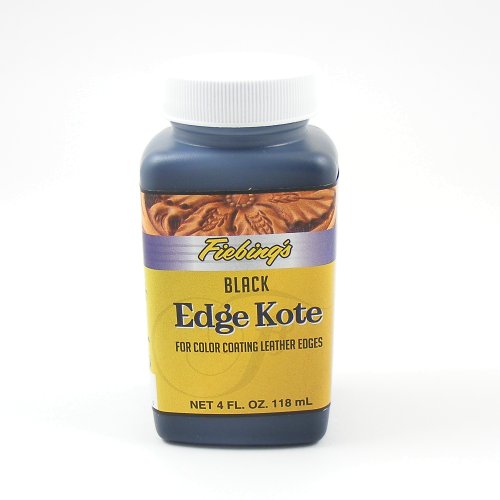Fiebing Edge Kote Acajou (Mahogany) 946ml - Vernis Pour Tranchant De Cuir, Non Inflammable, Finition Protectrice