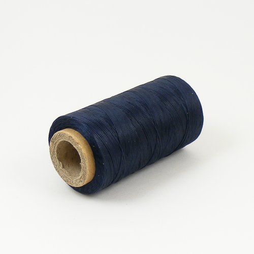0.6mm Waxed & Braided Thread Blue 300M - artisanleather.co.uk