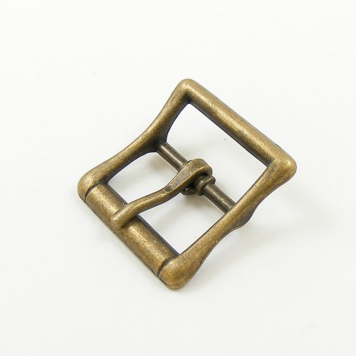 25mm Antiqued Brass Effect Whole Buckle artisanleather