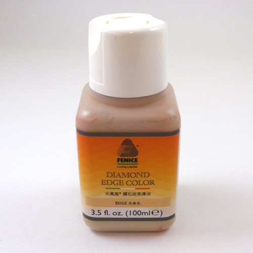 Fenice Diamond Edge Color BEIGE 100ml artisanleather.co.uk
