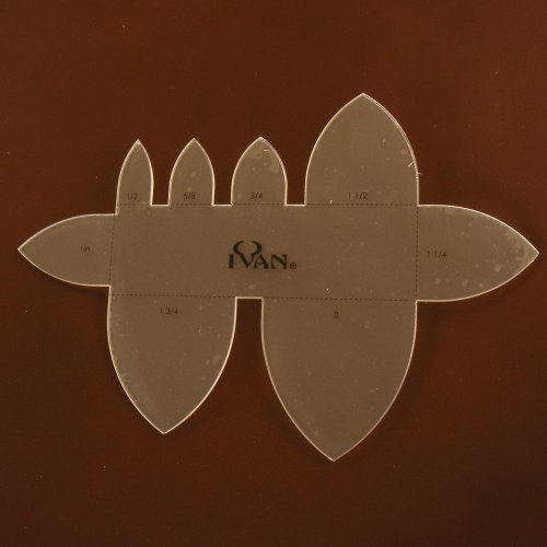 church window strap end point template artisanleather co uk church window template