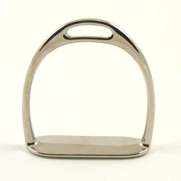 Nickel Silver Rocking Horse Stirrups artisanleather.co.uk