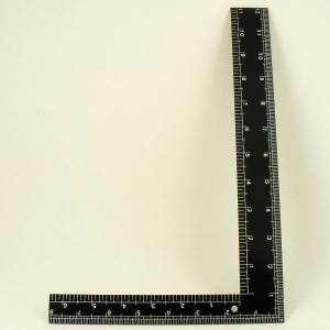 Right Angle / Square Ruler 30 x 20cm