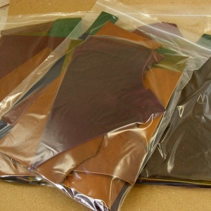 Waxy Pull Up Rustic Leather Pieces 500g Pack